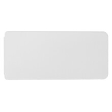 (White) Kabellose Tastaturhülle PU-Leder 30x14x1cm Weiß