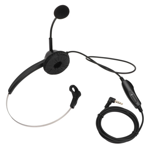 Noise-Cancelling-3,5mm-Einhorn-Headset mit Mikrofon für Callcenter 2