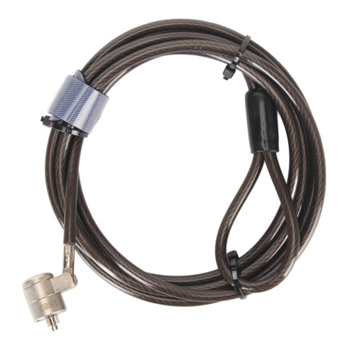 Laptop Lock Theft-Proof 2-Key Adjustable PVC Security Cable 1