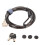 Laptop Lock Theft-Proof 2-Key Adjustable PVC Security Cable 1