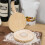 wafelplaat voor dimplings van hout met lange handgreep 9