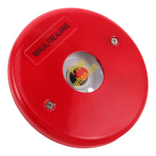 rote feuerwarnschelle für fabriken marine