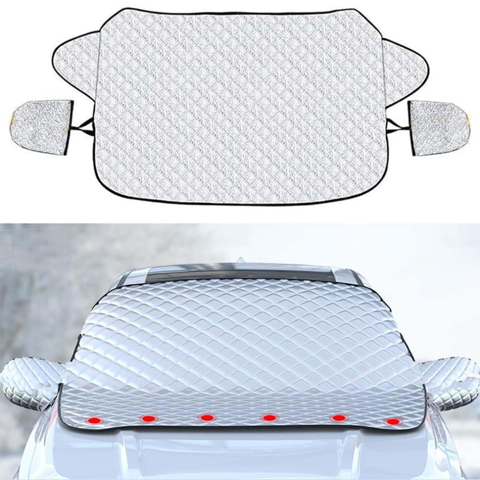 Winter Car Windscreen Cover For Fiat 500, 500L, 500S, 500X - Waterproof Snow And Ice Protection 9354506041151