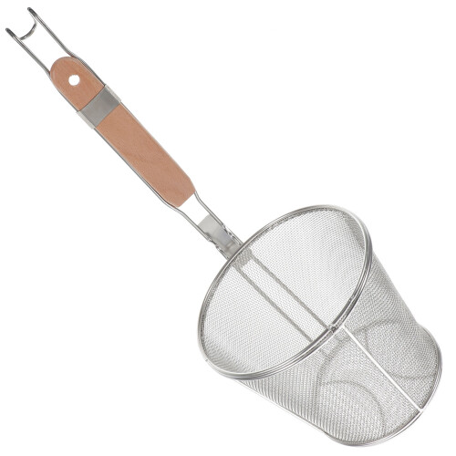 1 edelstahlnudelschöpfer, netzsieb, 2