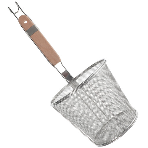 1 edelstahlnudelschöpfer, netzsieb, 1