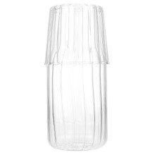 Set Wasserflasche Wasserkocher Hohe Borosilikatglas