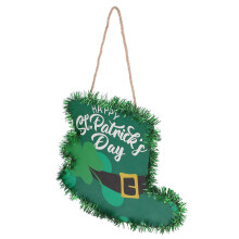 St Patricks Day Türschild Hängende Plakette Hut Eingangstür Schild