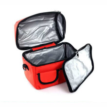 Double Behälter Bento Set Aus Oxfordstoff Lunchtasche Rot