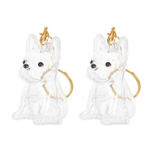 2Stk Transparenter Schlüsselanhänger Für Hundehaar Als Halter