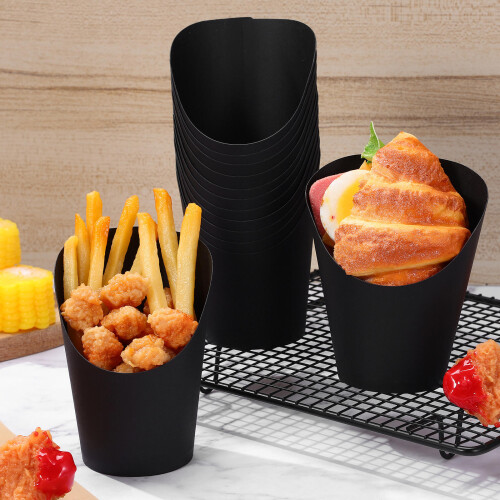 100 Frites Becher 14 Oz, Einweg Papier 2