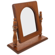 Vintage Holz Schminkspiegel Mit Für Schlafzimmer Ankleide