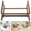 Desktop Buchregal Tischgestell Ablage Organizer 6