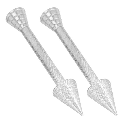 2 stück aluminiumlegierung backform-halter tulpenhalter spritzbeutelstab