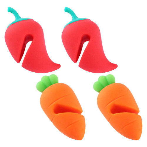 4 silikon deckelheber chili für töpfe 2