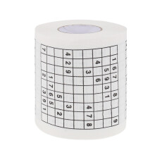 sudoku- toilettenpapier 2-lagig für bad