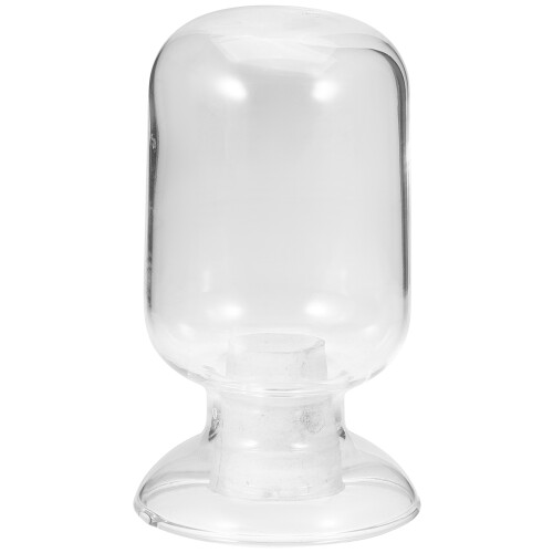 botella de vidrio para fósforos con transparente 1