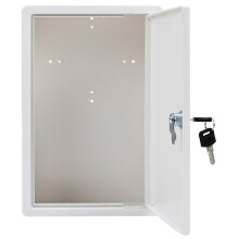 caja plástica para lácteos con y soporte pared incluido