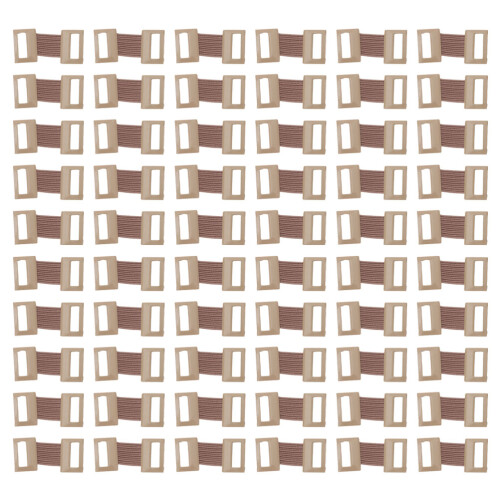 100 pièces clips pour bandage attache réglable