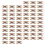 100 pièces clips pour bandage attache réglable 9