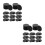 160 Pcs Aromatherapy Pads Replacement for Essential Oil Diffuser 4