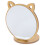 Wooden Vanity Mirror Fine Workmanship Desktop Travel 8