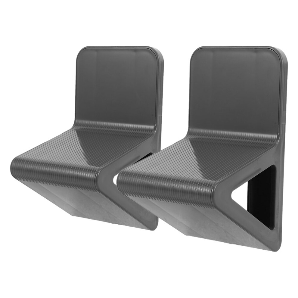 Villcase 2Pcs Bathroom Wall-Mounted Foot Rest Shower Pedal For Leg Shaving