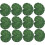 60 Pcs Realistic Simulation Lotus Leaves Pond Floating Decor 3