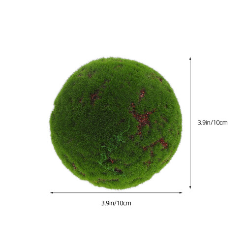 2pcs Artificial Moss Grass Balls for Ceiling Decor Window Display 1