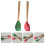 2pcs Christmas Baking Spatulas Cream Scrapers 6