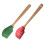 2pcs Christmas Baking Spatulas Cream Scrapers 7