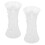 2pcs modern tall flower vases for home decor, bedroom, kitchen 9