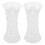 2pcs modern tall flower vases for home decor, bedroom, kitchen 7