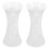 2pcs modern tall flower vases for home decor, bedroom, kitchen 1