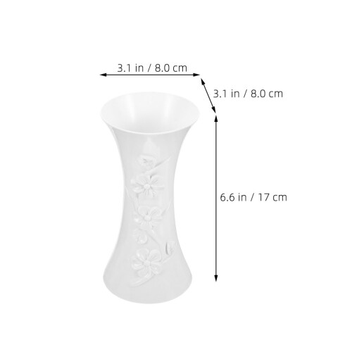 2pcs modern tall flower vases for home decor, bedroom, kitchen 1