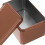 Rectangular Metal Tin Box Rose Gold 3pcs 12.0x8.0x6.5in 7