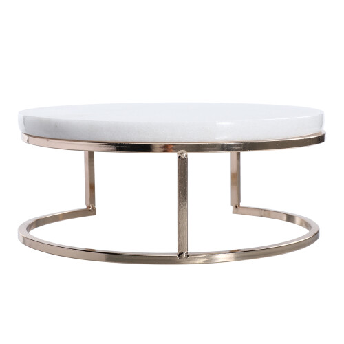 1pc marble cake holder stand snack rack dessert plate 1