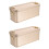 2pcs Cookie Tin Box Snack Storage 7
