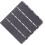 Plastic Interlocking Deck Tile Grey 1pack 12x12x0.7in 11