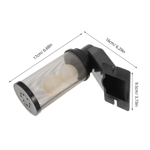 float filter set for floor washer - stainless steel 2-ball cage 2