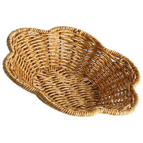1Panier De Stockage Imitation Rotin Naturel Couleur 2