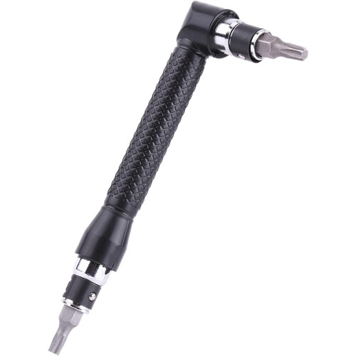 L-Shape 1/4 Inch Hex Socket Wrench, High Hardness Driver, Double-Head Tool, Includes Various Bits 2