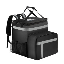 Insulated Backpack Large Capacity Compartmented Thermal Bag Pizza Takeout Grocery Shopping Backpack Beach Picnic Hiking