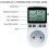 Digital Temperature Controller, Heating Cooling Thermostat Socket LCD Temperature Controller, 230v for Greenhouse Farm Temperature Controller(socket) 15