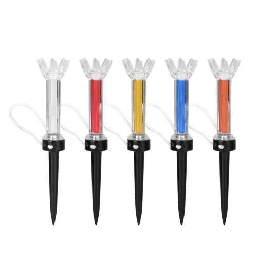 5 Stück mehrfarbige Golf-Tees, langlebiges 1