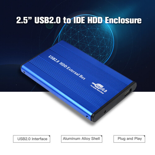 USB 2.0-auf-IDE-Festplattengehäuse, 2