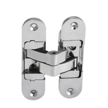 3D invisible hinge. Satin stainless steel.2 pieces30*110mm (left + right)