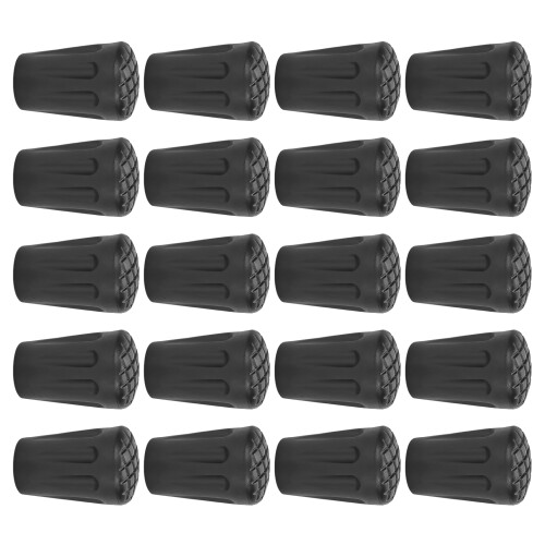 20 teile/paket Heavy Duty Gummi Walking Stick 2