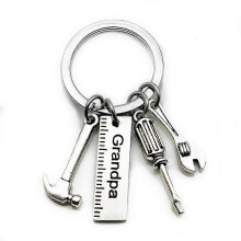 Keyring, Keychain Gift, Father Birthday Gift for Father, Keychain Pendant Jewelry, Father's Birthday Gift (Grandpa)