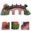 2 Pcs Small Plate Decoration With Assorted Colors 11