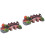 2 Pcs Small Plate Decoration With Assorted Colors 4